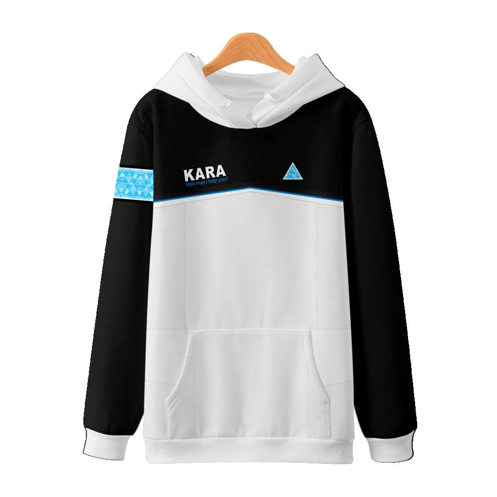 林中寻 detroit康纳底特律变人cos成为人类ps4游戏周边连帽卫衣外套