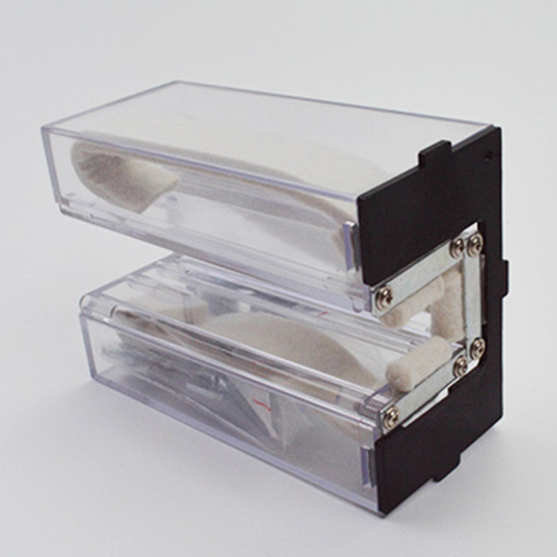 通力电梯油杯轿厢主轨油盒大号小号透明油杯毛毡对重电梯配件透明油杯