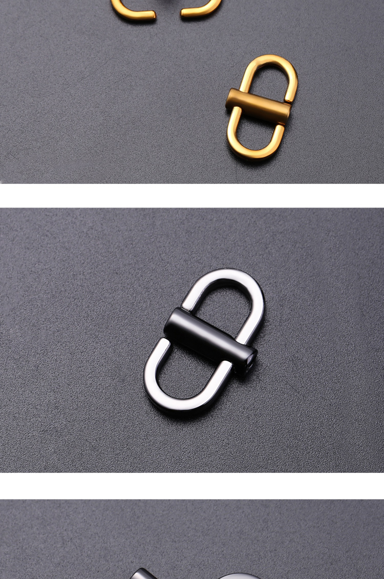 定制包包五金配件链条调节锁扣金属圆环包扣背包钩扣链子改短神器内置