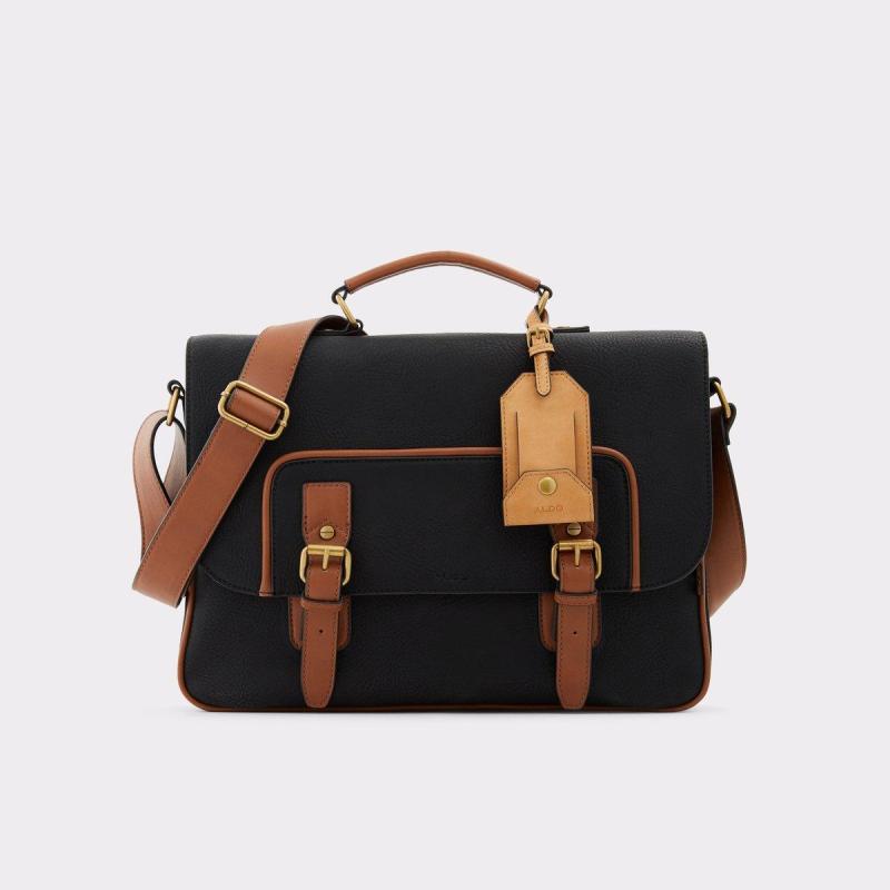 aldo/奥尔多单肩包手提包斜挎包方包电脑包纯色休闲12638529 navy one