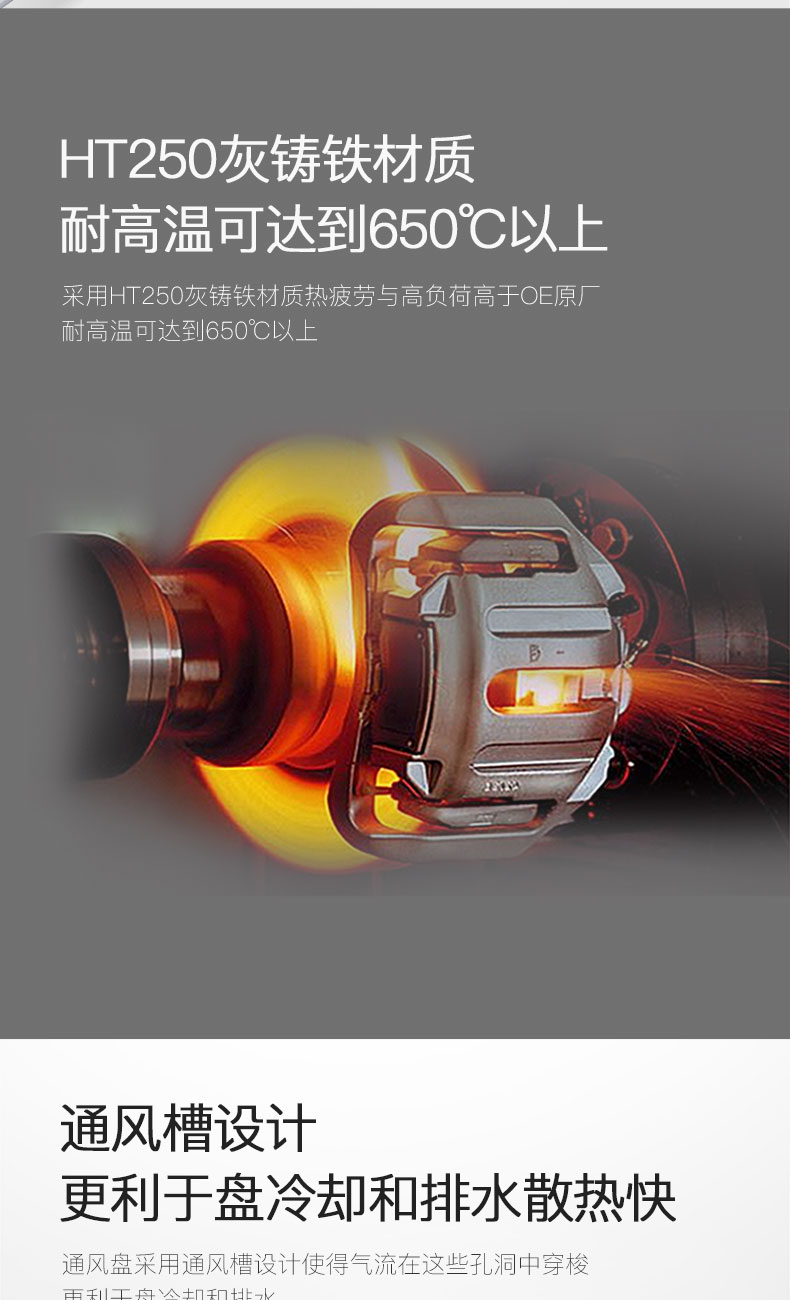 佐佐木适用丰田凯美瑞汉兰达chr皇冠霸道rav4汽车前后刹车盘原厂 前轮