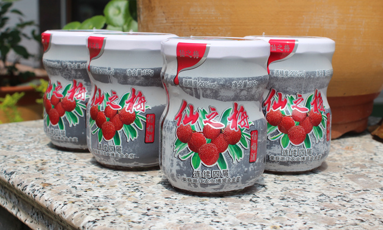 仙之梅杨梅酒仙居明泉杨梅酒24小瓶装梅子酒低度果酒杨梅泡酒微醺