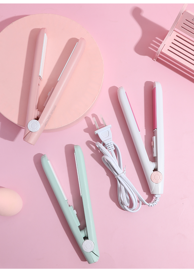 迷你小型功率夹板便携式直发卷发两用板夹刘海不伤发宿舍卷发棒女纯色