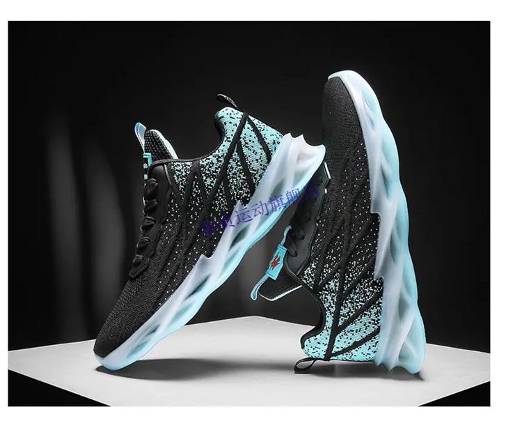 刀锋男鞋夏季透气防臭网面运动百搭休闲旅游户外潮鞋春秋anike白色40