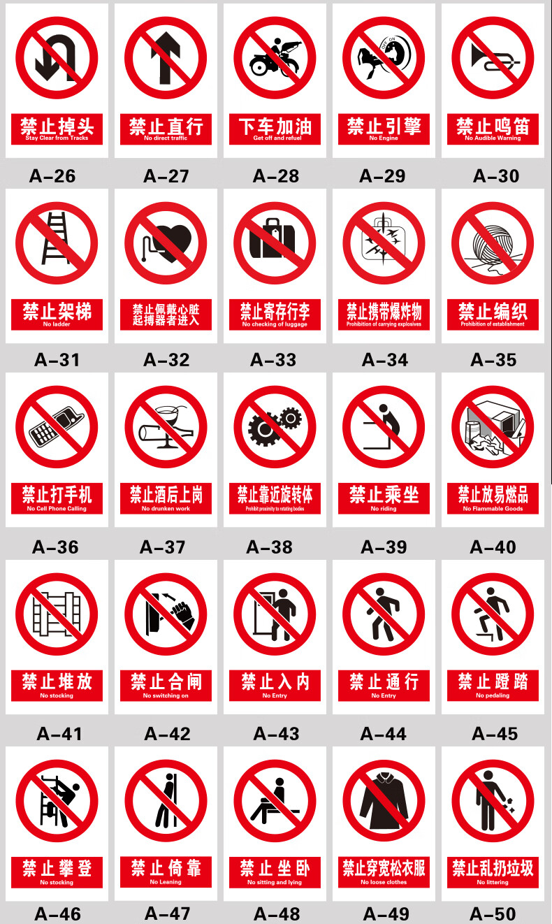 注意小心消防安全警示工厂车间仓库警告标示标志牌标语贴纸提示墙贴指