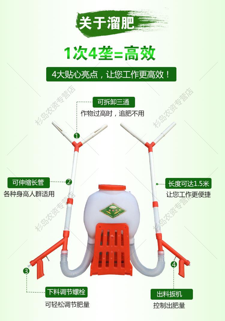 背负式追肥器背负式玉米甘蔗蔬菜追肥器手动小麦水稻扬肥器施肥器手甩