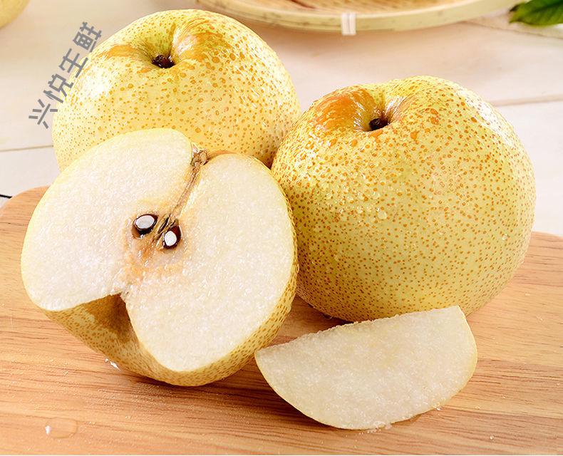 【现货/速发】山西贡梨冰糖雪梨3/5/9斤装 阳光蜜梨水晶梨酥脆梨香梨
