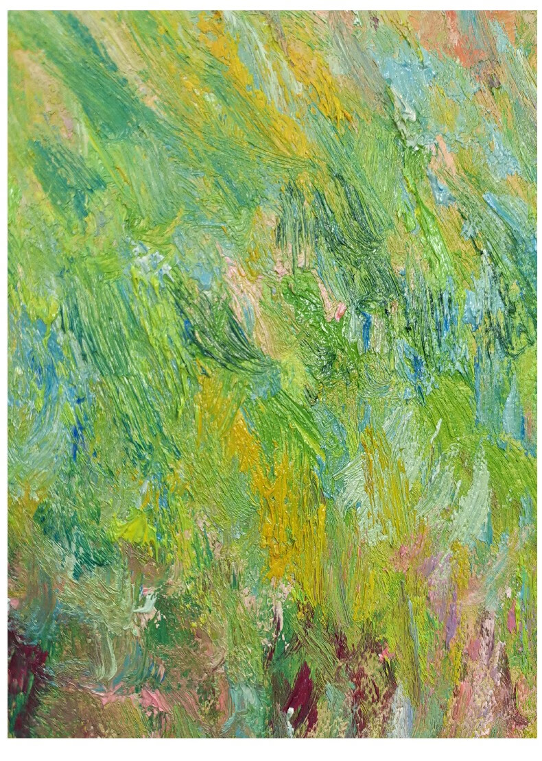 水竞 油画 莫奈名画玄关画欧式客厅沙发背景画现代餐厅挂画卧室壁画手