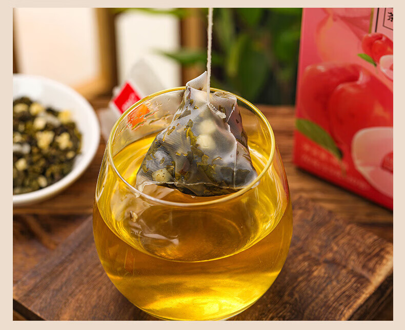 流传金方蜜桃乌龙茶200克三角包 蜜桃乌龙苹果组合水果茶 花果茶白桃