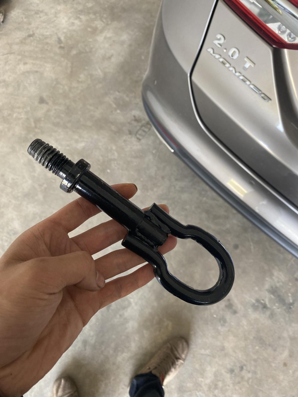 适用于蒙迪欧福克斯致胜翼虎锐界翼搏福睿斯前后杠拖车钩牵引勾子1317