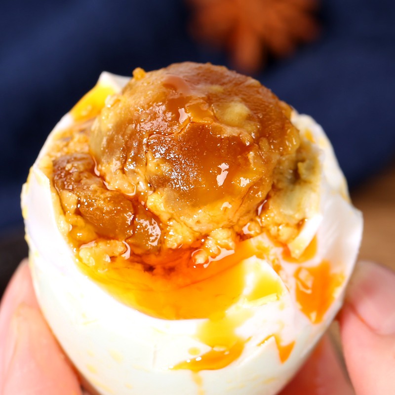 【顺丰现货】 咸鹅蛋 大黄鹅蛋 流油咸鹅蛋 熟鹅蛋咸度适中 24枚(150