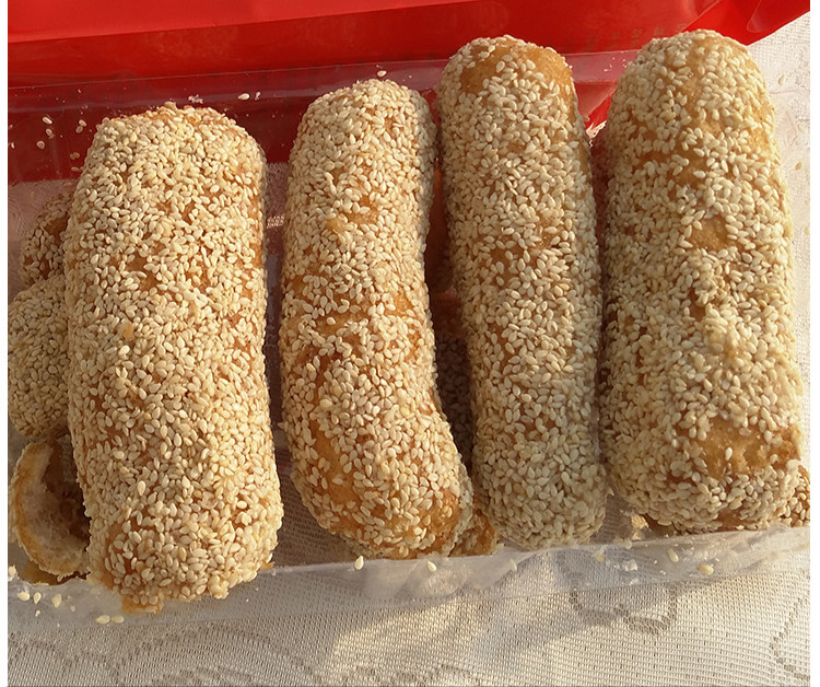 陕西特产蜂蜜廖花糖咸阳三原瑞梅蓼花糖芝麻西安传统糕点 4袋装【图片