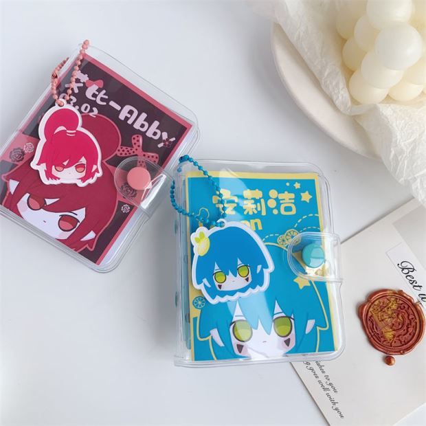 fgacct 凹凸世界手账本挂件银爵艾比紫堂幻凯莉安利洁活页本学生