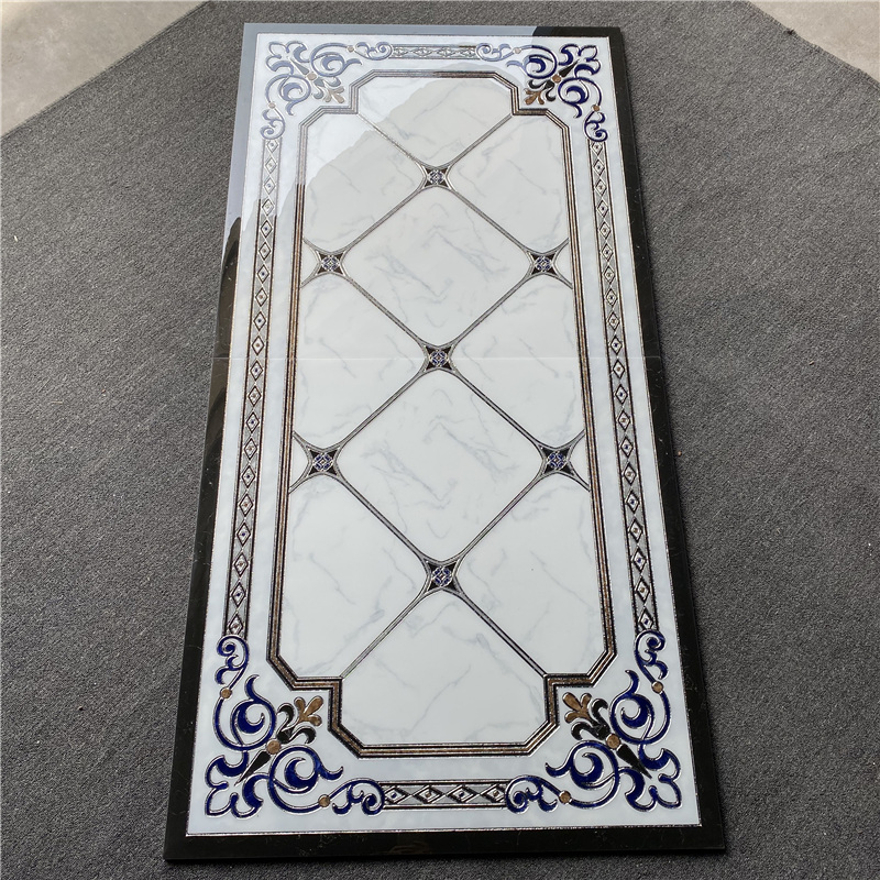 08米小过道拼花瓷砖抛晶砖一米走廊过道拼花地板砖入户玄关瓷砖0868米