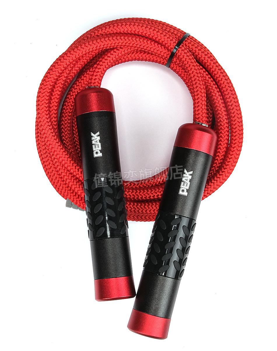 跳绳成人尼龙跳绳跳绳学生成人尼龙绳防缠绕加粗可调长度负重男女健身