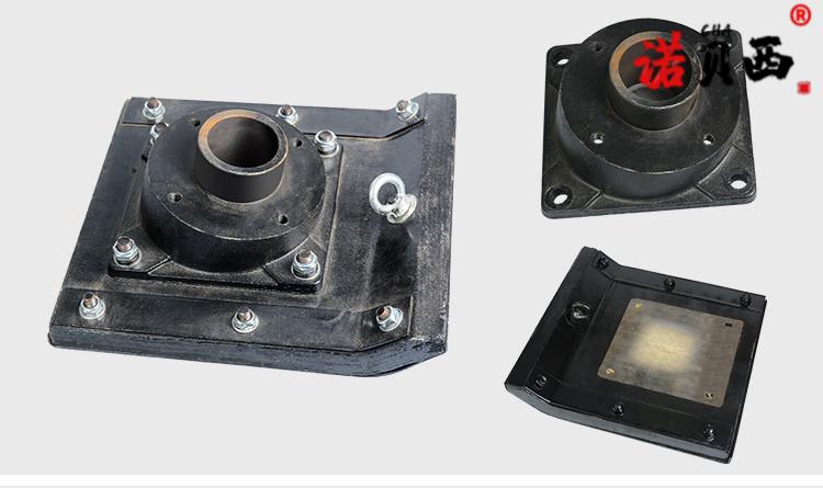 冲击夯配件冲击夯加厚夯板冲击夯夯板冲击夯底板冲击夯底座通用型铸铁