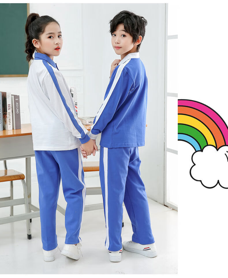 迪士尼旗舰同款深圳校服小学生夏装速干薄款裤男女运动套装棉短袖短裤