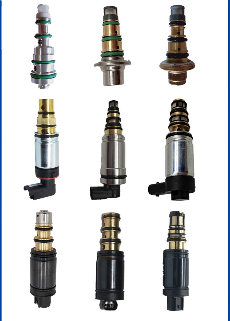 汽车电磁阀适用福特翼虎 嘉年华汽车空调压缩机电磁阀福克斯 致胜电子