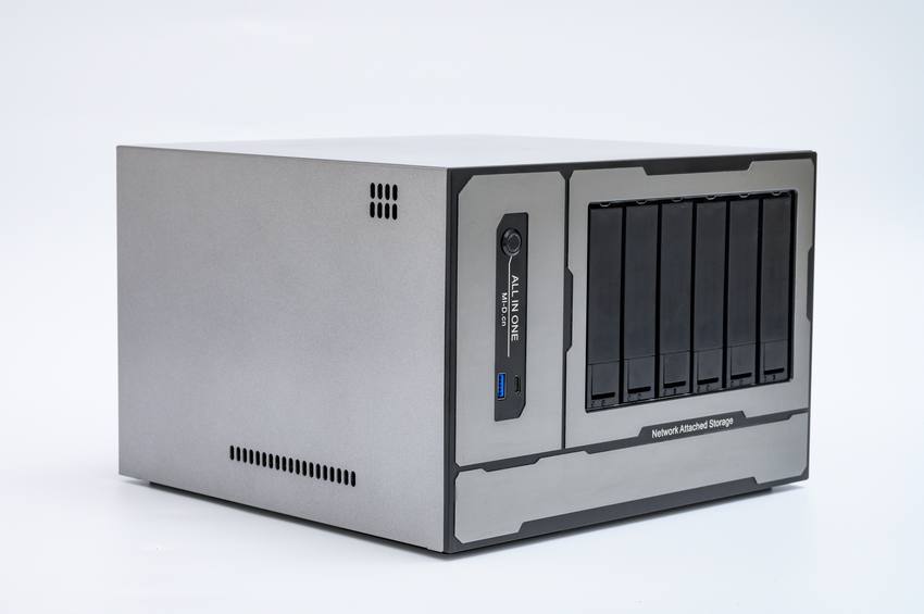 tank 米多贝克 6盘位 家用 nas matx 黑群晖 文件 服务器 a4机箱 白色