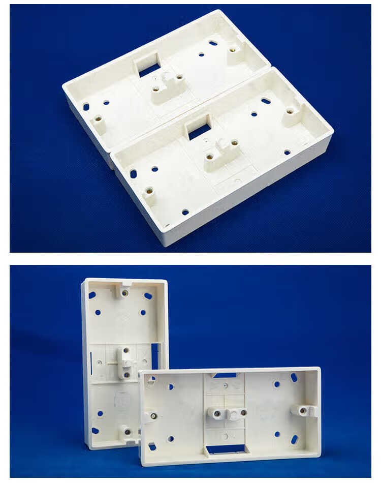 阻燃家裝86型通用型底盒加厚明裝接線盒開關插座盒子明線盒32明盒定製