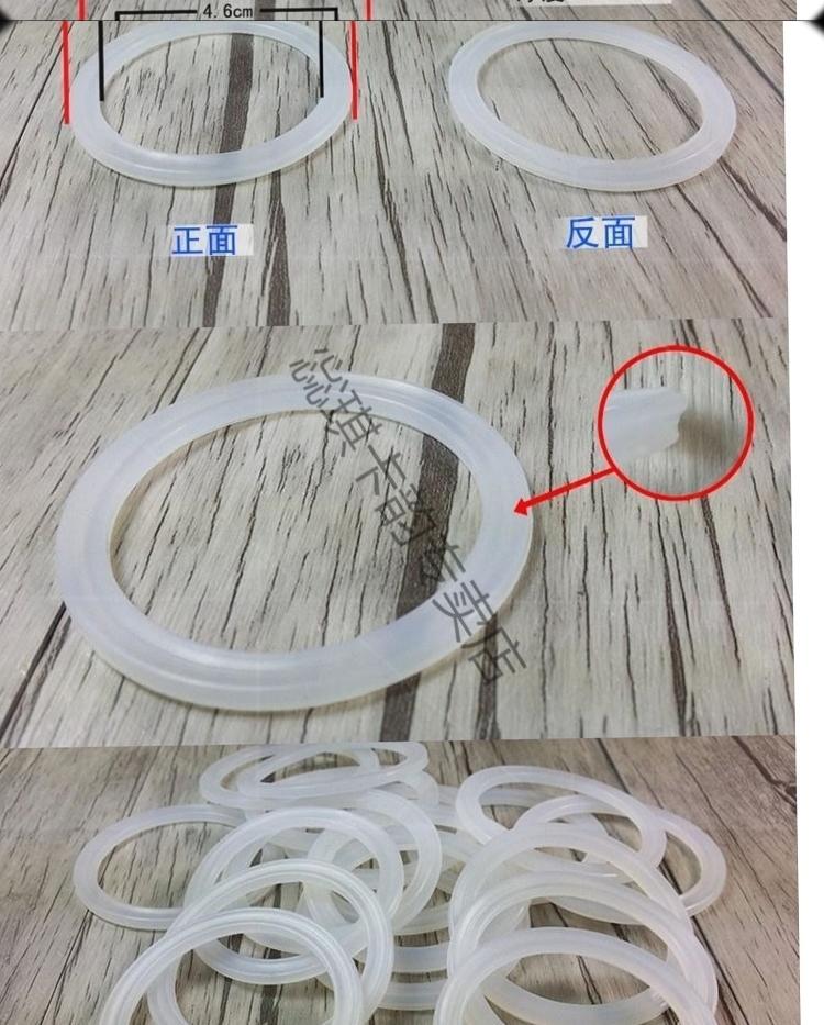 圈保温杯子密封圈奶瓶茶杯内配件垫圈硅胶垫防漏圆形水杯盖子内胶圈