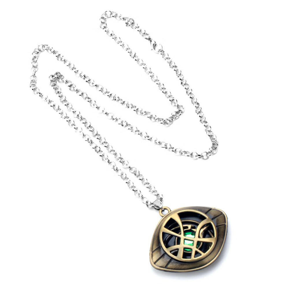 奇异博士阿戈摩托之眼 复仇者联盟4漫威项链同款钥匙扣学生生日礼物