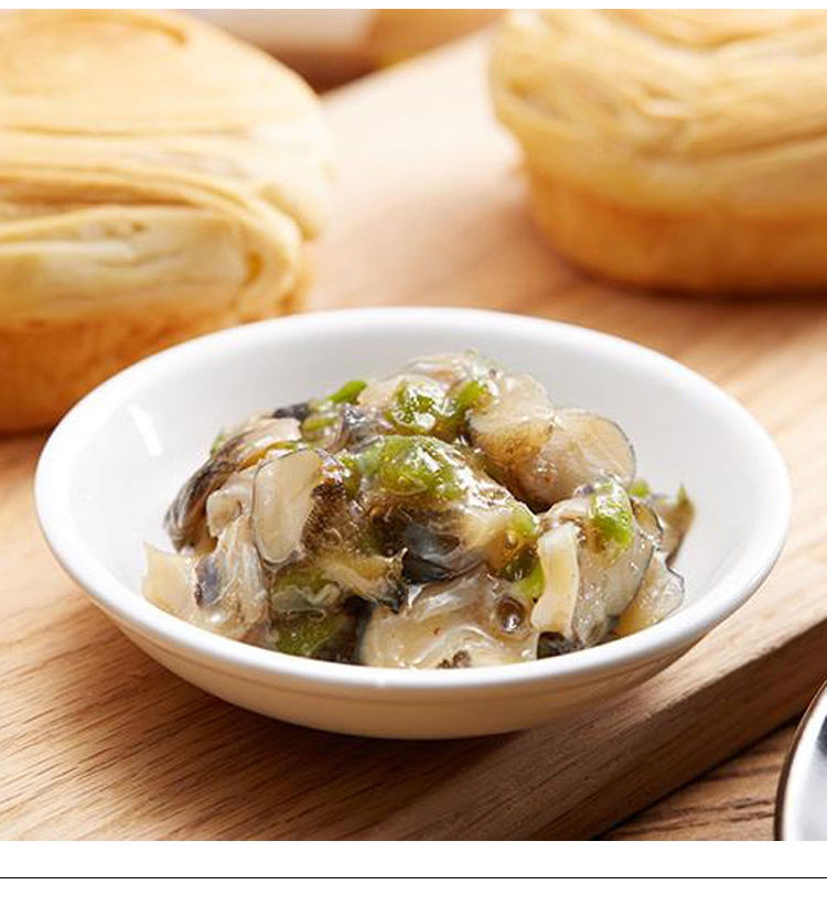 fghgf洋琪芥末海螺片海螺肉日式刺身即食小菜辣根冷冻海螺片500