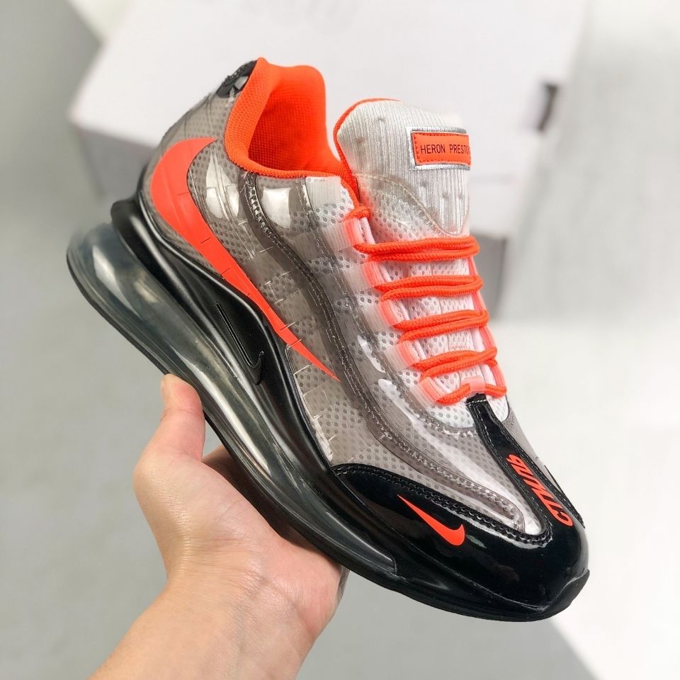 airmax720zephyr全掌气垫震减跑鞋编码622821s绿黄色40