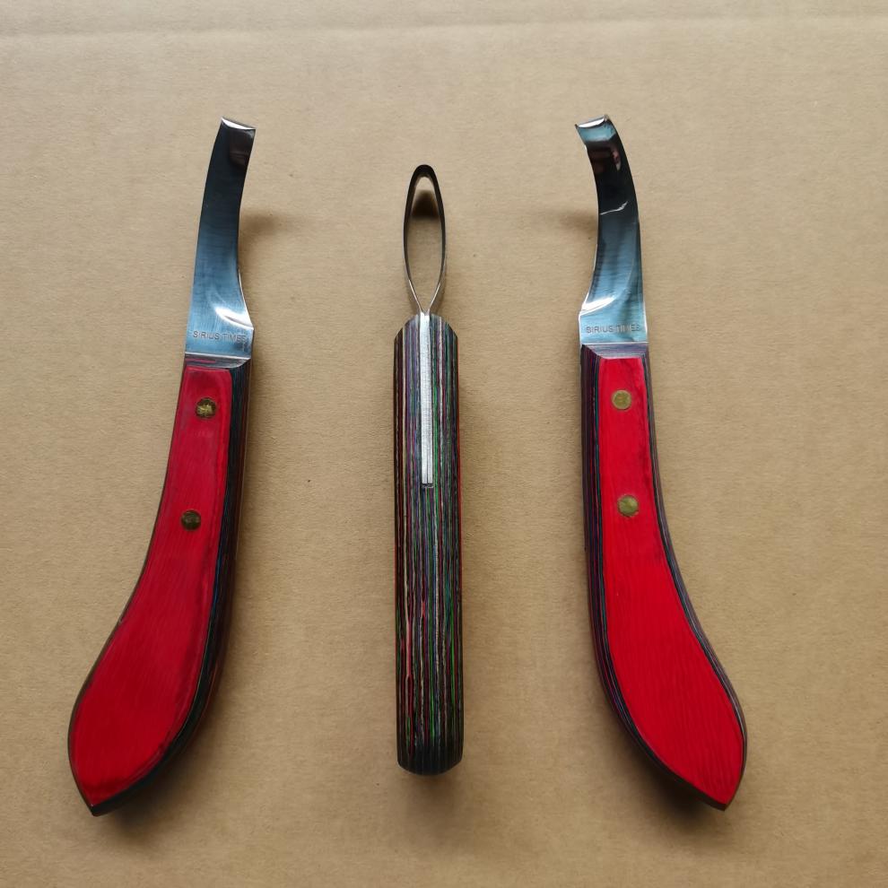 高品质环形修蹄刀 蹄心刀 修蹄工具马蹄刀 抠蹄刀马具 修蹄刀搭啵兔