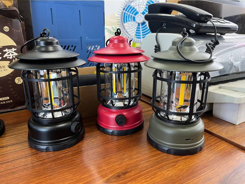 复古小马灯充电 北欧风格野营灯复古式野营灯野营欧美风格马灯新式