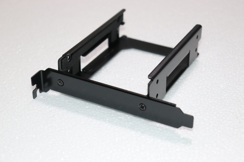 5寸台式机箱硬盘位支架ssd固态机械硬盘托架金属 粉红色