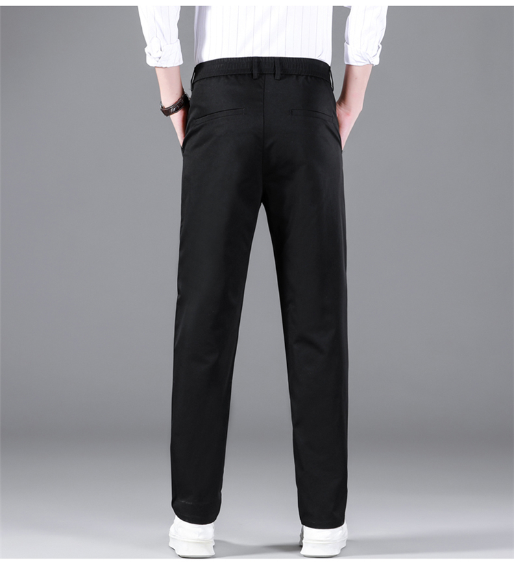 梵仕博特 休闲裤男新款秋季商务修身男士裤子时尚潮流百搭商务休闲长
