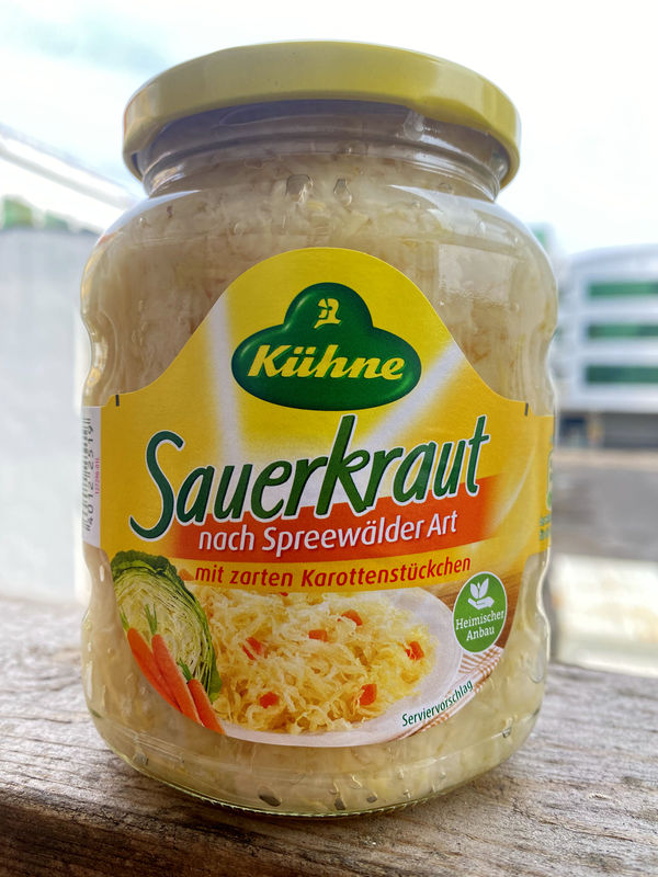 德国进口冠利酸菜酸椰菜sauerkrautweinkraut350g