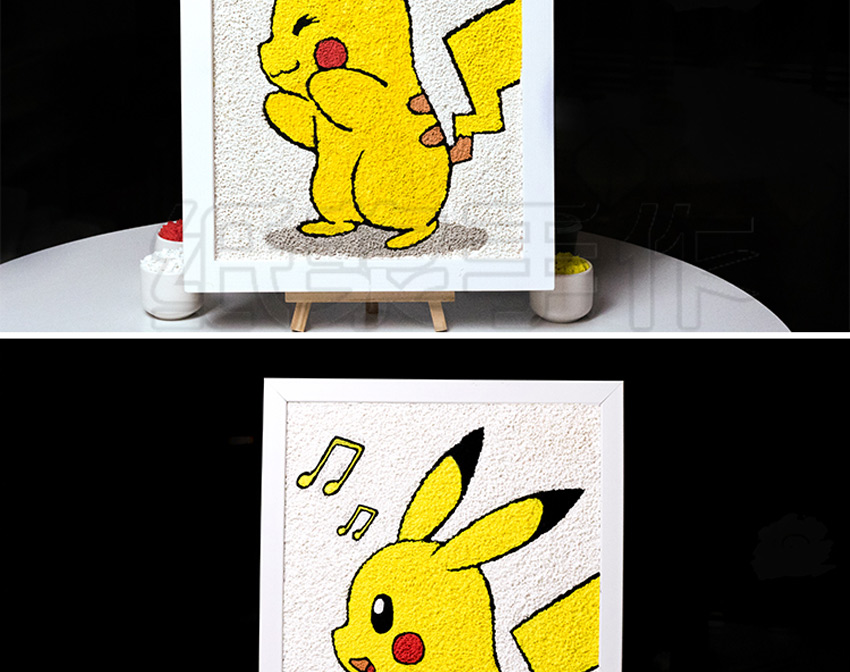 diy创意手绘宋男友填充画彩泥画生日礼物定制 篮球款材料包【图片