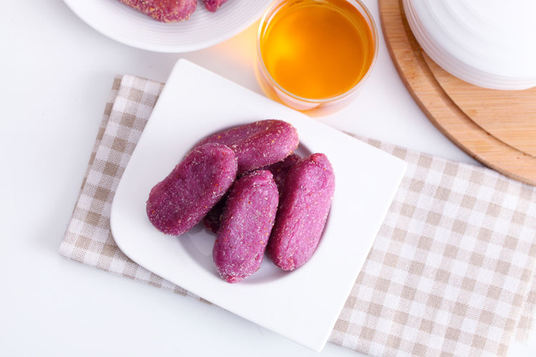 紫薯豌豆派油炸冷冻半成品小吃点心甜品糕点280g3包36个【图片 价格