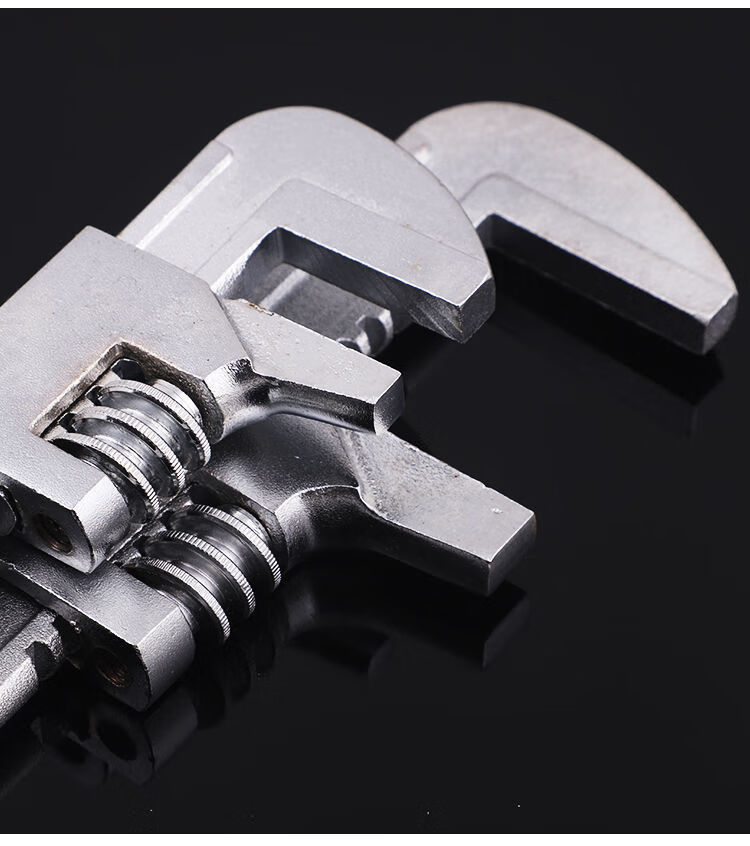 直角f型汽车扳手家用多功能大开口管钳水槽水泵暖气工具 9寸直角扳手