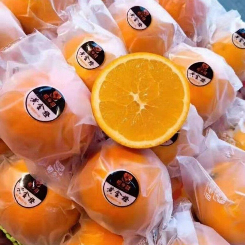 橙乡甜黄金橙脐橙新鲜水果175度橙手掰橙赣南80mm含85mm不含9斤