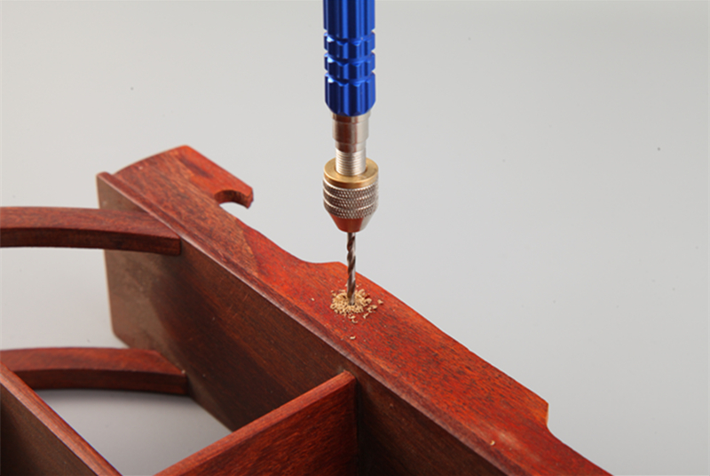 手捻钻手拧钻迷你手钻扩孔打孔器小型手工钻木工diy钻孔工具小号手钻