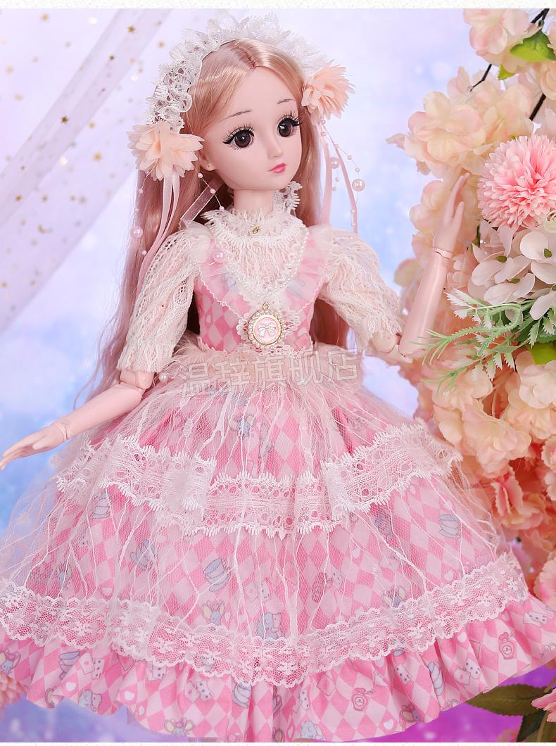 2022新款 芭比娃娃大号成人60厘米彤乐芭比洋娃娃珍藏版2021新款女孩