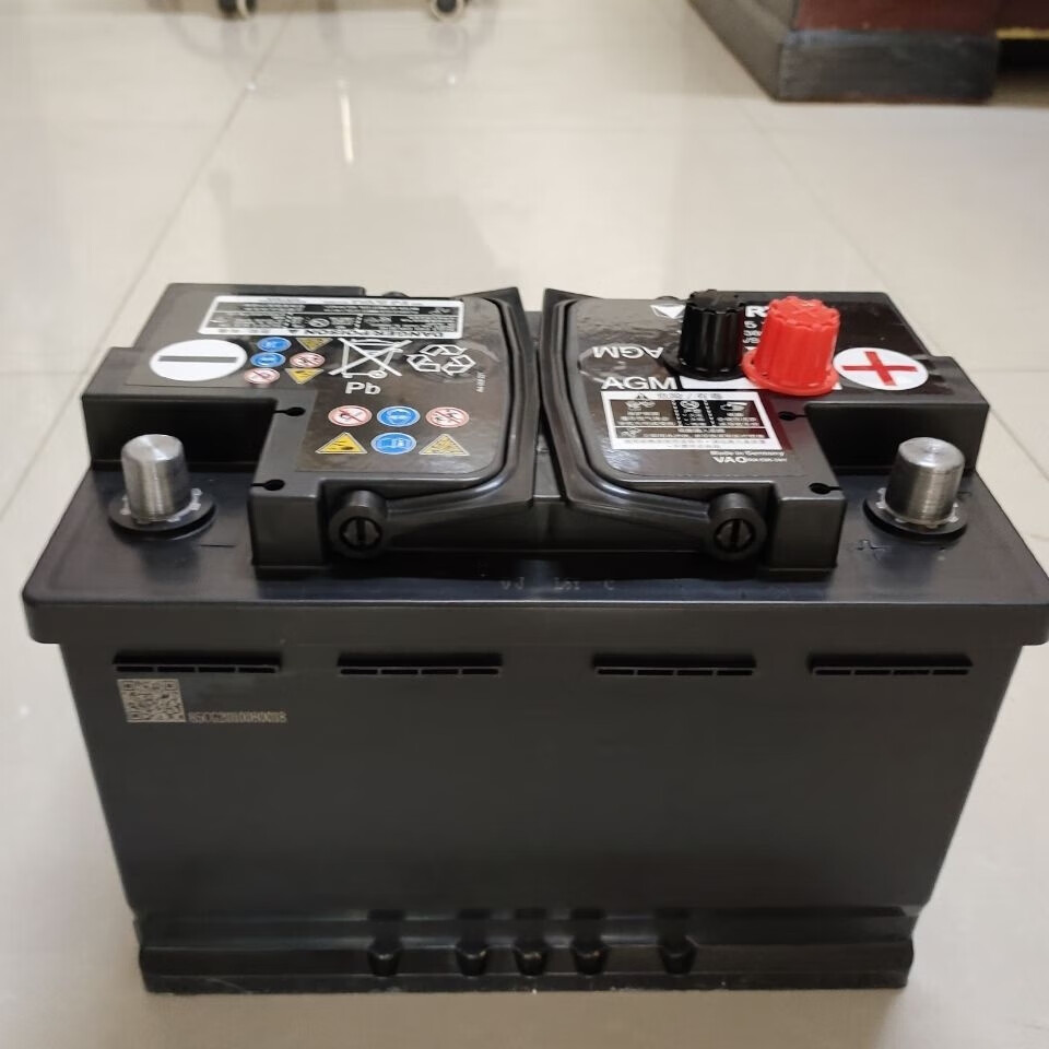 a4lq5大众途锐宾利飞驰原装瓦尔塔启停agm80ah汽车蓄电池电瓶【图片