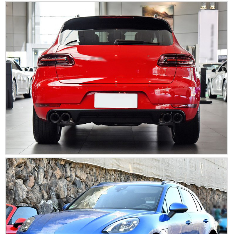 14-18款保时捷macan gts包围小卡宴turbo大嘴macan改装前脸前包围 19