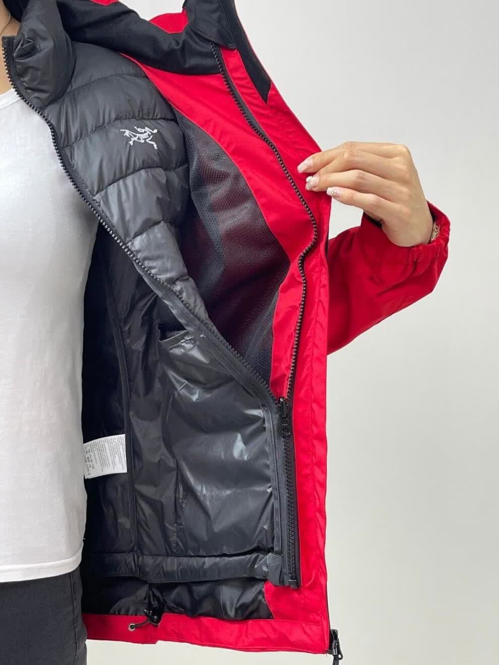 化骨鸟秋冬鸟家女款防·水保暖内胆三合一冲锋衣夹克羽绒服自营旗舰立