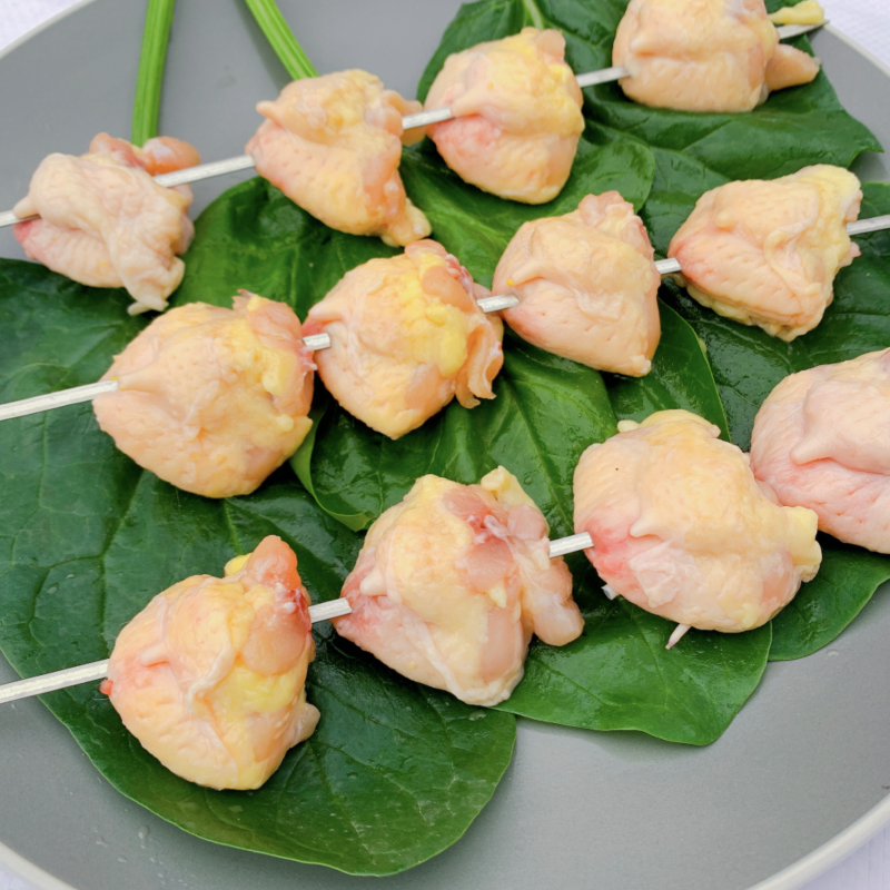 太合鸡屁股现货速发冷冻鸡尾生鲜冷冻鸡尾巴鸡尖鸡凤尾串烧烤广纳力驰