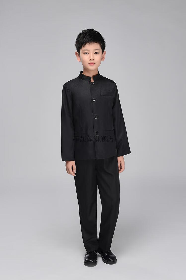 五四青年节民国风朗诵演出服儿童民国服装五四青年装中山装学生合唱