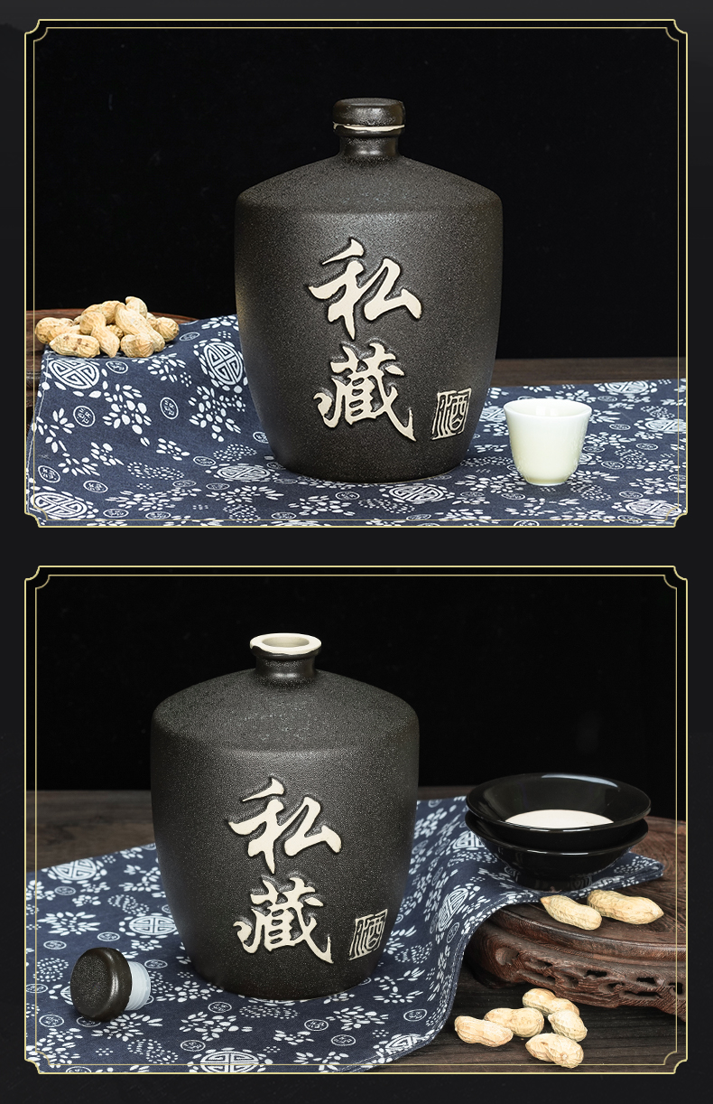 瓦罐酒坛四川土陶酒坛藏酒养生酒瓶空瓶密封窖藏瓦罐带盖埋地酒坛子