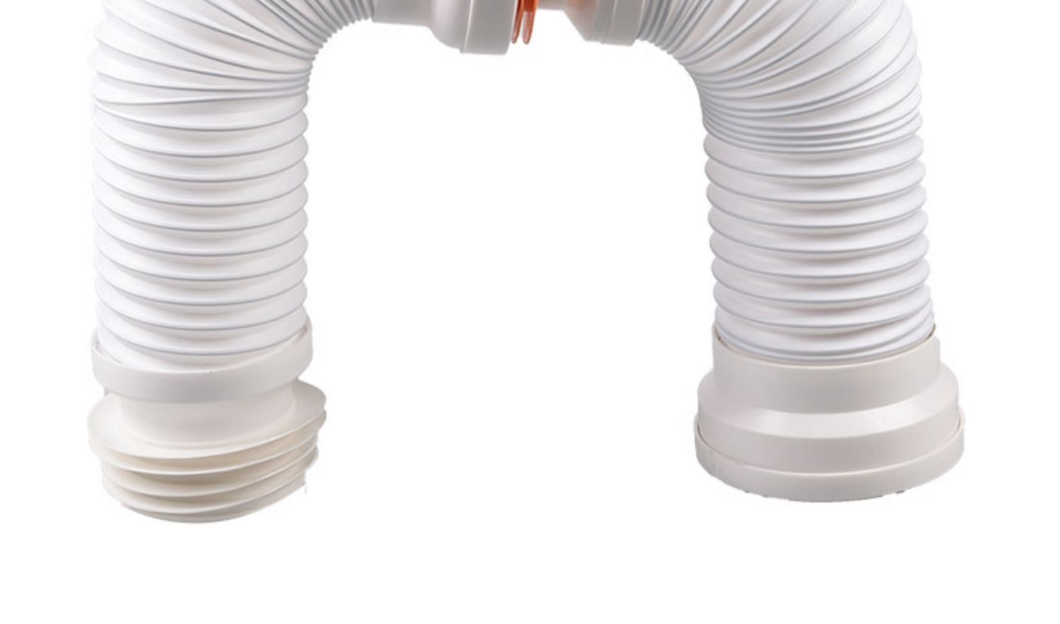 墙排马桶排污管 后排水橡胶侧排坐便器连接管 加厚钢丝伸缩侧排管