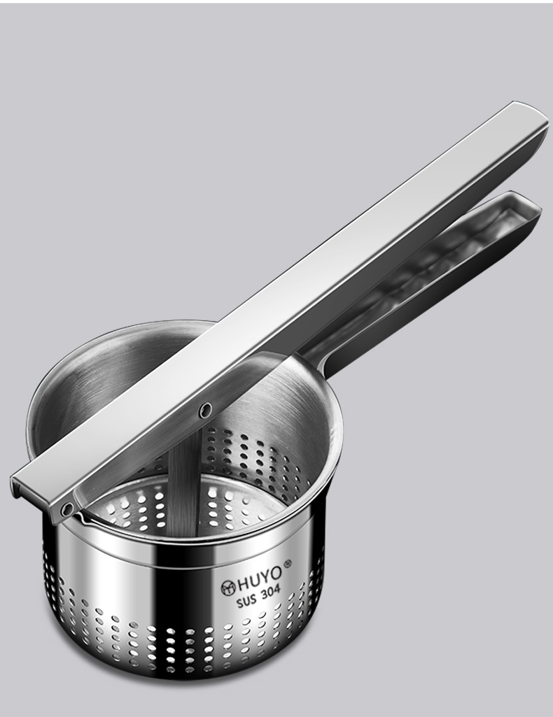 挤水器菜馅304不锈钢蔬菜饺子馅压菜器家用蔬菜脱水挤菜神器大号304