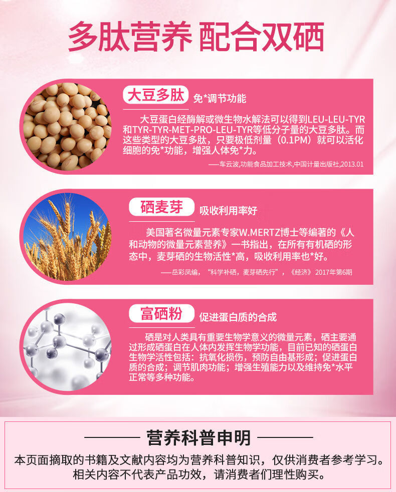 麦茸聚金麦聚仰甘元金麦聚糖片多糖多肽硒麦芽维c05g120片