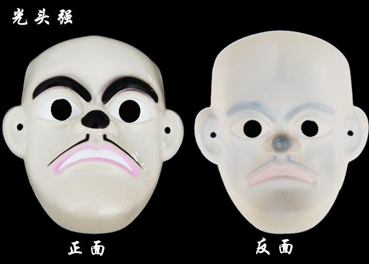 黑猫警长面具玩具儿童卡通光头强熊大熊二角色猪猪侠索尼客熊出没玩具