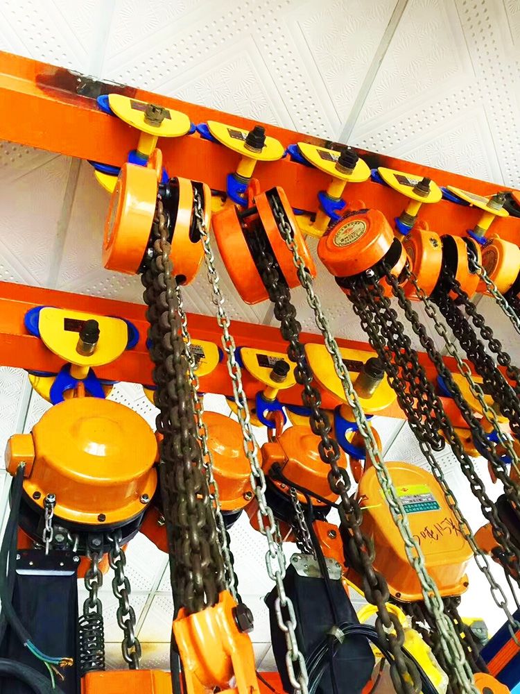 手推手拉跑车123t吨工字钢滑车起重滑轮手拉电动葫芦单轨行车05吨手推